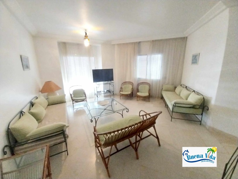 Location estivale un appartement pieds dans l'eau Hammamet.-9